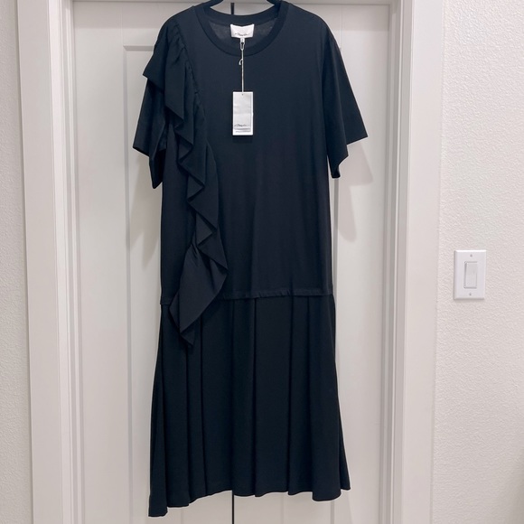 3.1 Phillip Lim Ruffle Drop Waist Dress - Picture 1 of 3